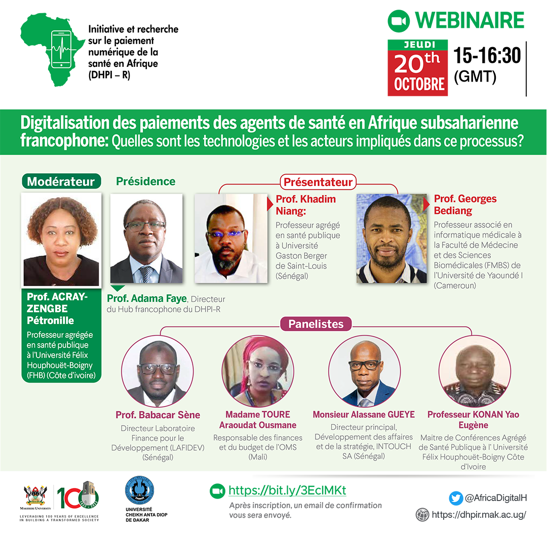 Digitalization of health worker payments in French-speaking sub-Saharan Africa: What technologies and actors are involved in this process?