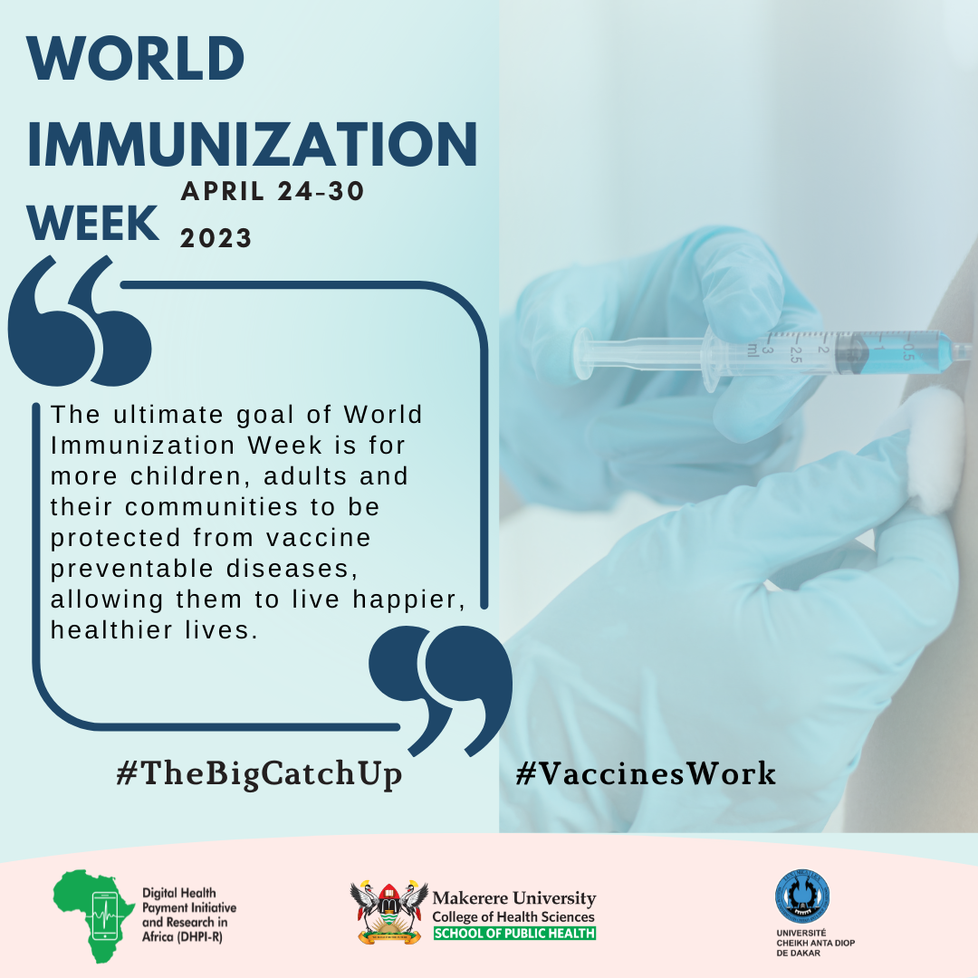 Immunization Week flyer