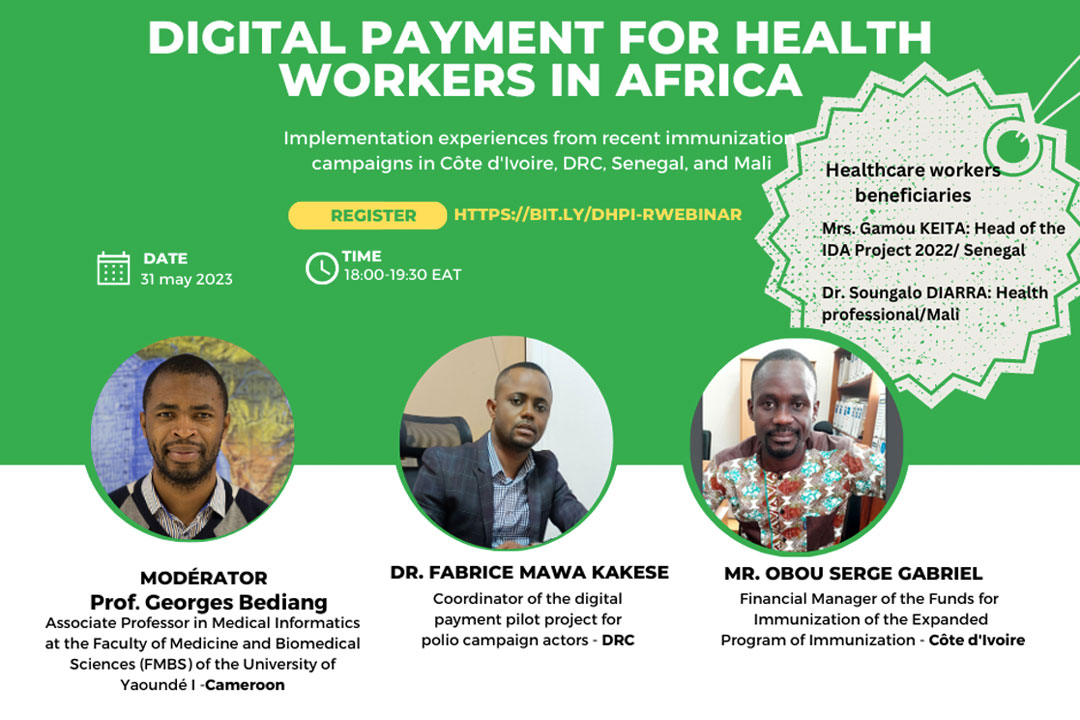 Webinar - Digital Payments for Health WOrkers in Africa